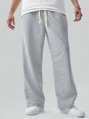 Dockstreet Solid Men Grey Track Pants