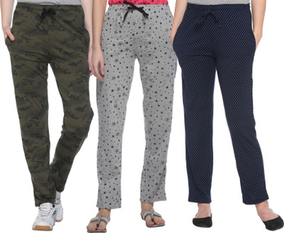 HouseOfCommon Printed Women Multicolor Track Pants