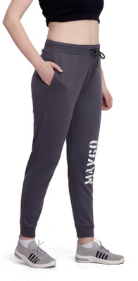 MAYSIXTY Solid Women Grey Track Pants