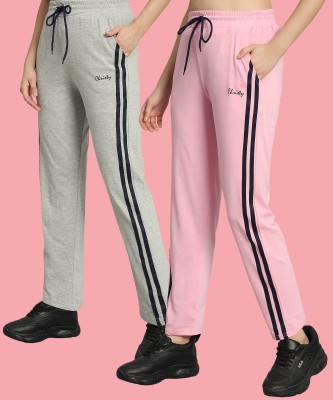 MOD YOUNG Printed, Striped Women Multicolor Track Pants