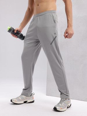 HRX by Hrithik Roshan Solid Men Grey Track Pants
