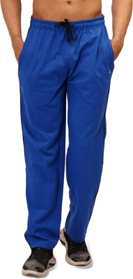 CARBON BASICS Solid Men Light Blue Track Pants
