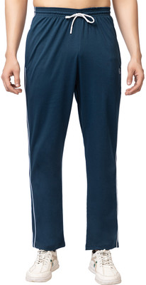 GEE 5 Solid Men Dark Blue Track Pants
