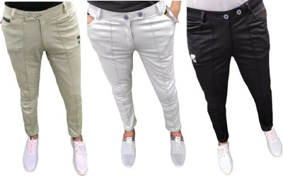 Vasan Solid Men Multicolor Track Pants