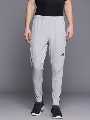 ADIDAS Solid Men Grey Track Pants