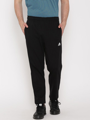 ADIDAS Solid Men Black Track Pants