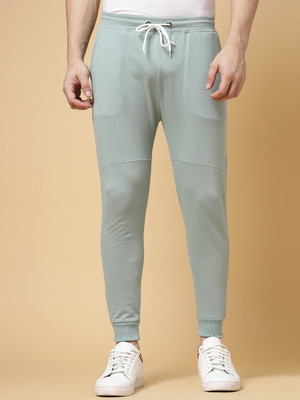 RIGO Solid Men Green Track Pants