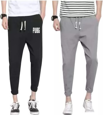 mfb Printed Men Black Track Pants