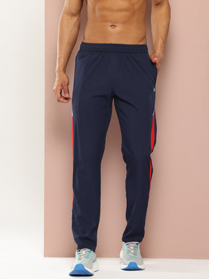 Turnfit Solid Men Dark Blue Track Pants