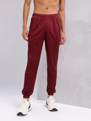 HRX by Hrithik Roshan Solid Men Brown Track Pants