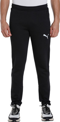 PUMA EVOSTRIPE Pants Solid Men Black Track Pants