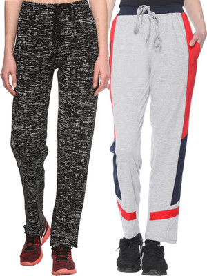 HouseOfCommon Solid Women Multicolor Track Pants