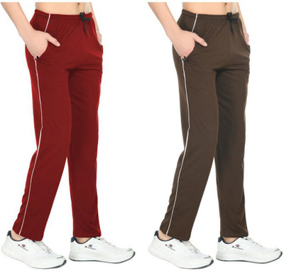 Indistar Solid Men Multicolor Track Pants