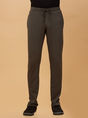 bEEVEE Solid Men Olive Track Pants