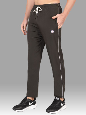 Pyro Spirit Striped Men Dark Green Track Pants