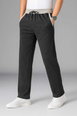 Fashion Science Solid Men Grey Track Pants