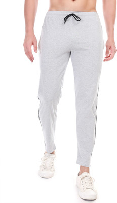 Toxic ADDICTION Solid Men Grey Track Pants