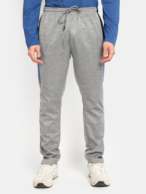 V-MART Self Design Men Grey, Grey Track Pants