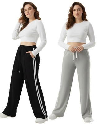 MYO Solid Women Multicolor Track Pants
