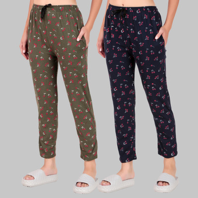 JECKWARD Printed Women Multicolor Track Pants