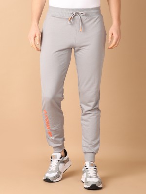 V-MART Solid Men Grey Track Pants