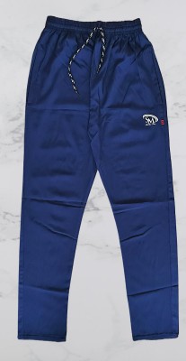 SMITS OUR TIME Solid Men Blue Track Pants