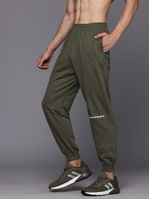 HRX by Hrithik Roshan Solid Men Green Track Pants