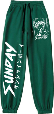 Tabadtod Printed Women Green Track Pants