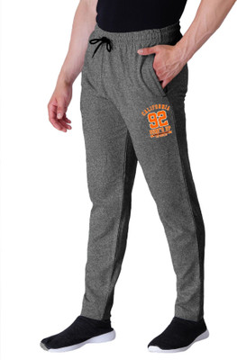 Kartblack Printed Men Grey Track Pants