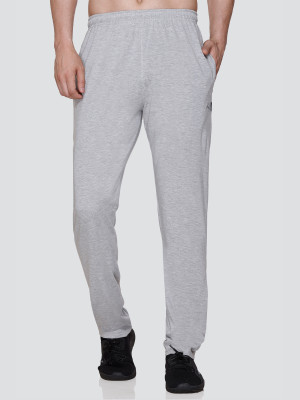 Zeffit Solid Men Grey Track Pants