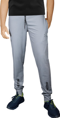Pazzx Printed Men Grey Track Pants