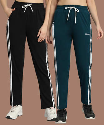 SYDNEY HILLS Striped Women Multicolor Track Pants