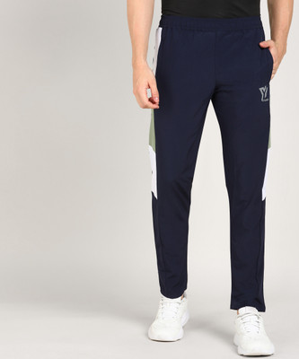 YUNEK Colorblock Men Multicolor Track Pants