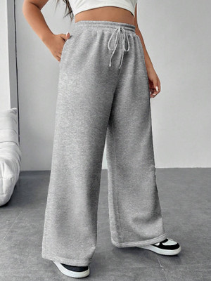 WARCOURT Solid Women Grey Track Pants
