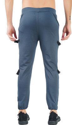 Gazzet 4G Colorblock Men Grey Track Pants