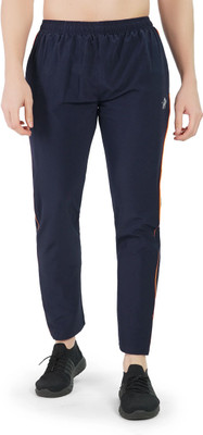 Samvridhienterp Solid, Striped Men Blue Track Pants