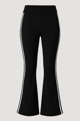 PATER Solid Women Black Track Pants