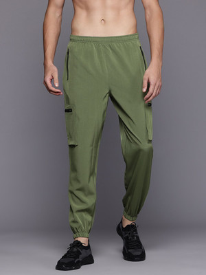 HRX by Hrithik Roshan Solid Men Green Track Pants