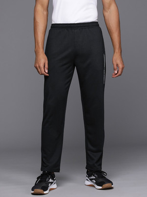 HRX by Hrithik Roshan Self Design Men Black Track Pants