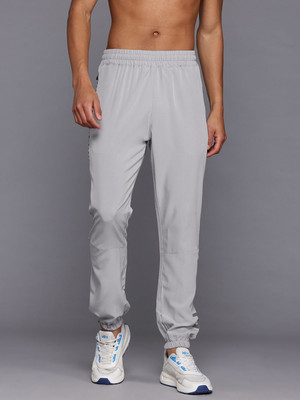 HRX by Hrithik Roshan Checkered Men Grey Track Pants