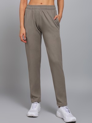 Lemona Solid Women Grey Track Pants