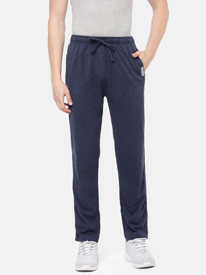 Macroman M-Series Solid Men Light Blue Track Pants