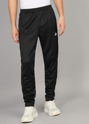 ADIDAS Solid Men Black Track Pants