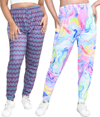 RAPL BHARAT Printed Women Multicolor Track Pants