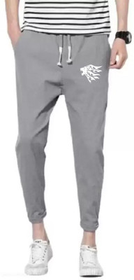 mfb Printed Men Black Track Pants