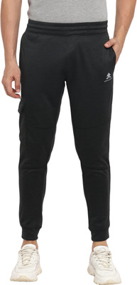 OFF LIMITS Solid Men Black Track Pants