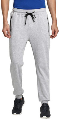 TURTLE Solid Men Grey Track Pants