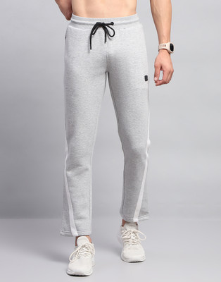 Rock.it Solid Men Grey Track Pants