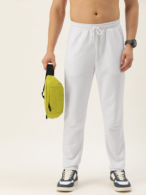 HARVARD Solid Men White Track Pants