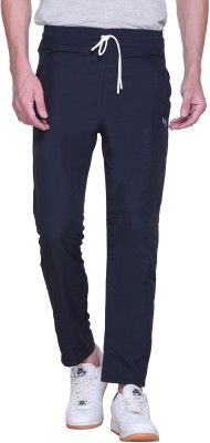 Leebonee Solid Men Dark Blue Track Pants